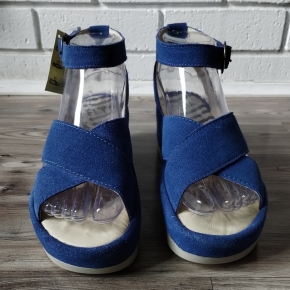 Fly London Blue Sandals - Picture 2 of 7